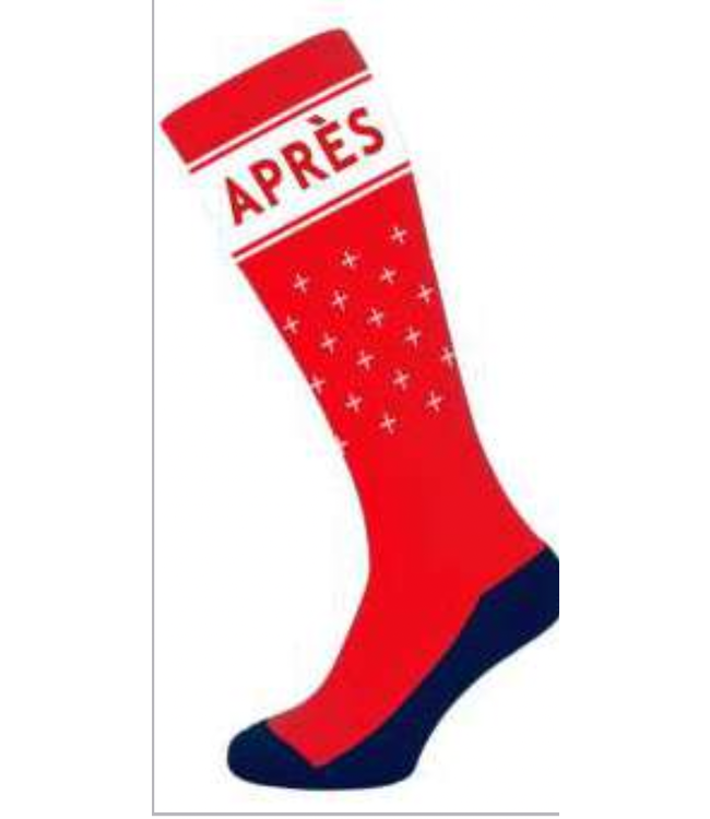 Manbi Manbi Patterned Performance Ski Sock