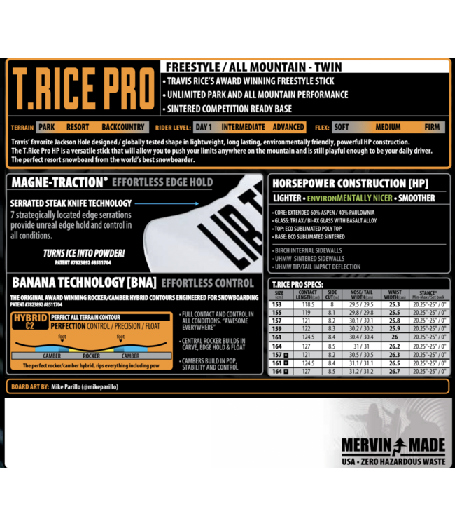 Libtech Libtech T.Rice Pro Snowboard