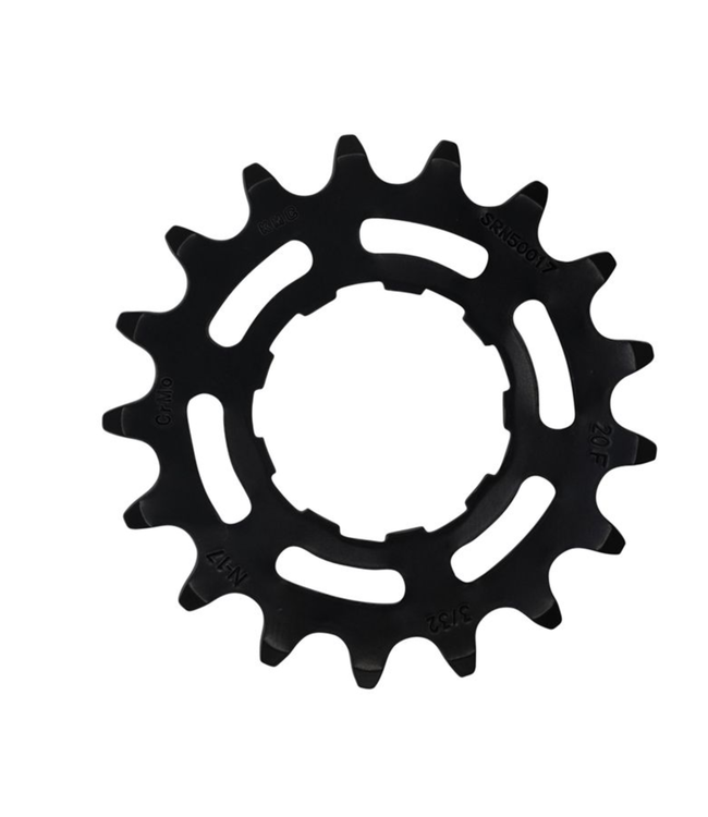 KMC Sprocket R ENVIOLO CROMO Black 1/8