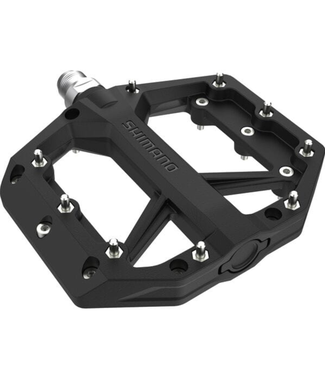 PD-GR400 flat pedals, resin with pins, black