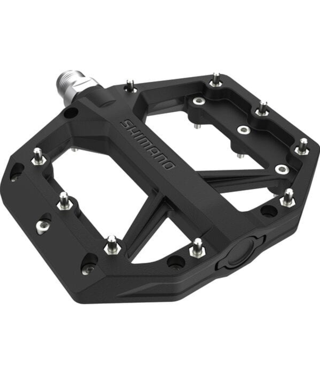 PD-GR400 flat pedals, resin with pins, black