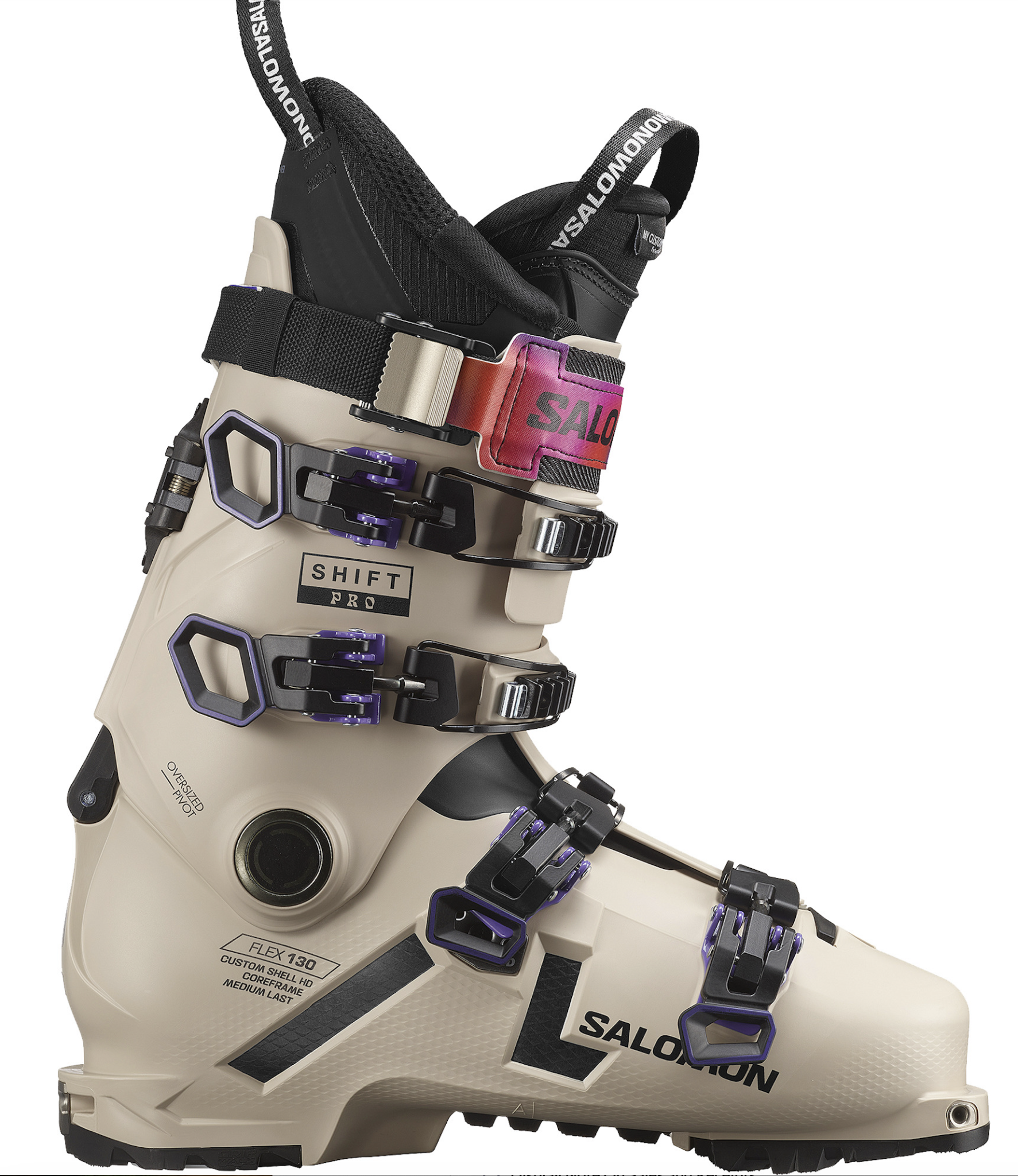 SALOMON スキー 130 SALOMON サロモンスキーブーツ テックビンディング対応 SHIFT