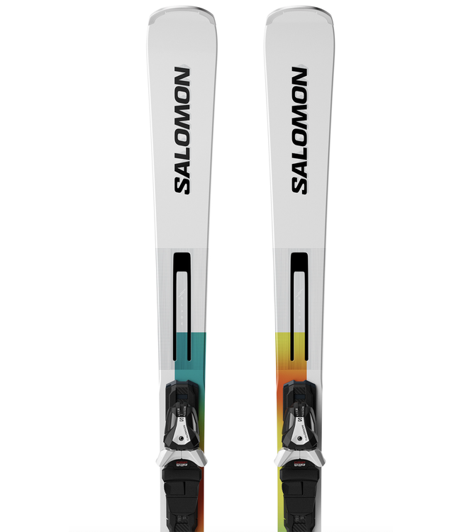 Salomon E Addikt Pro 76 + Ml12 GW F8 Skis - Finches Emporium