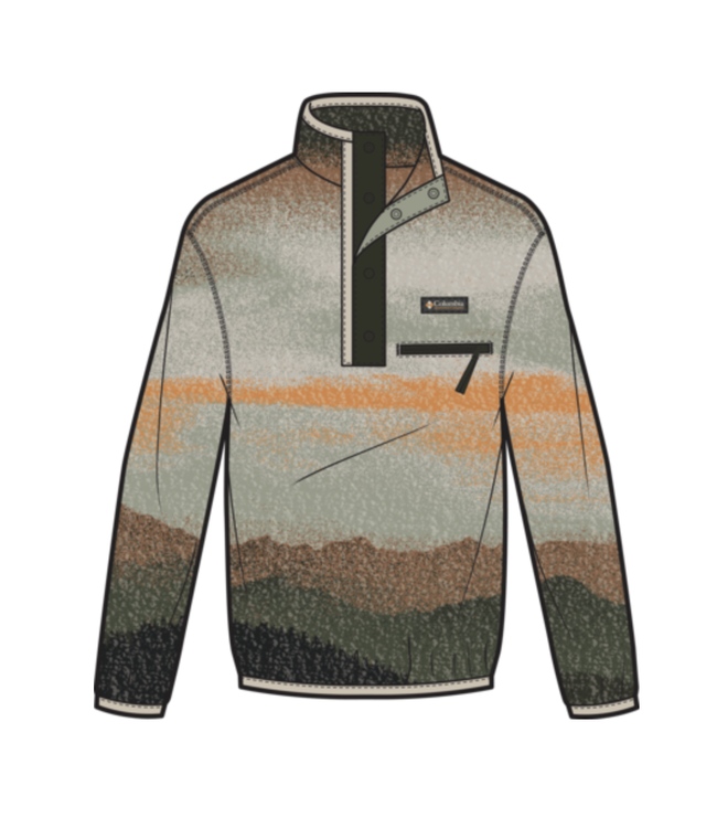 Columbia Helvetia™ II Printed Half Snap Mens Fleece