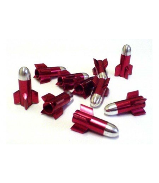 Rocket Valve Caps (Pair)