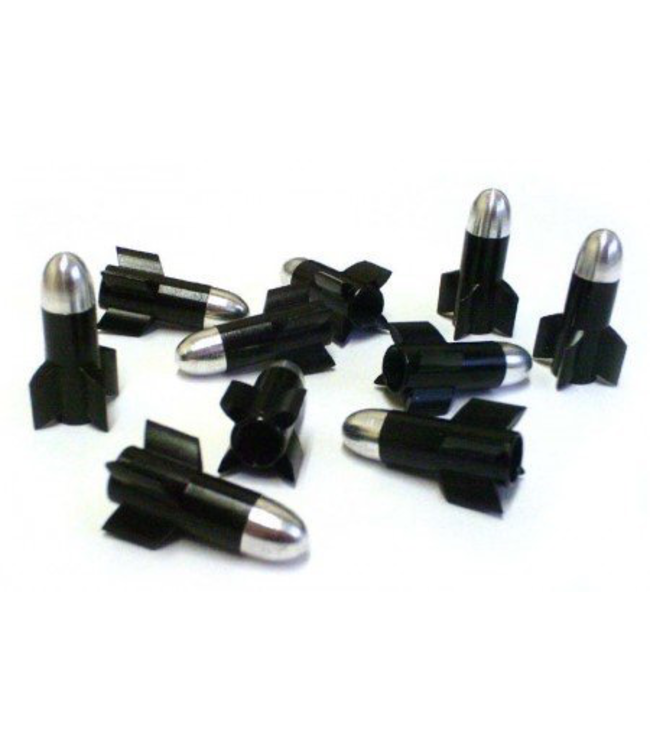 Rocket Valve Caps (Pair)