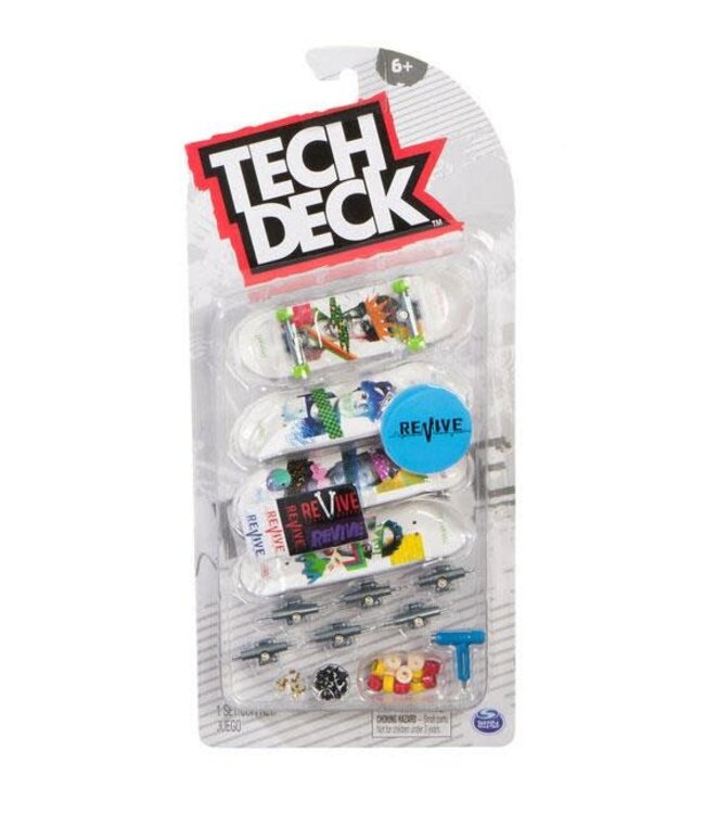 Tech Deck Tech Deck Deluxe 4 Pack