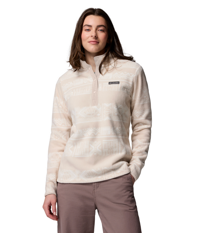 Columbia Benton Springs™  Womens Printed 1/2 Snap