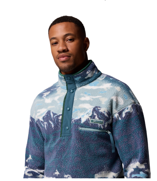Columbia Helvetia™ II Printed Half Snap Mens Fleece