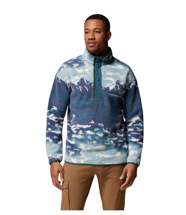 Columbia Helvetia™ II Printed Half Snap Mens Fleece