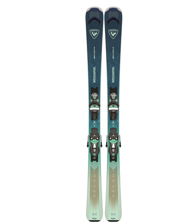 Rossignol Arcade 84 Konect W Ski / NX 12 Konect GW B90 Aqua Black Binding