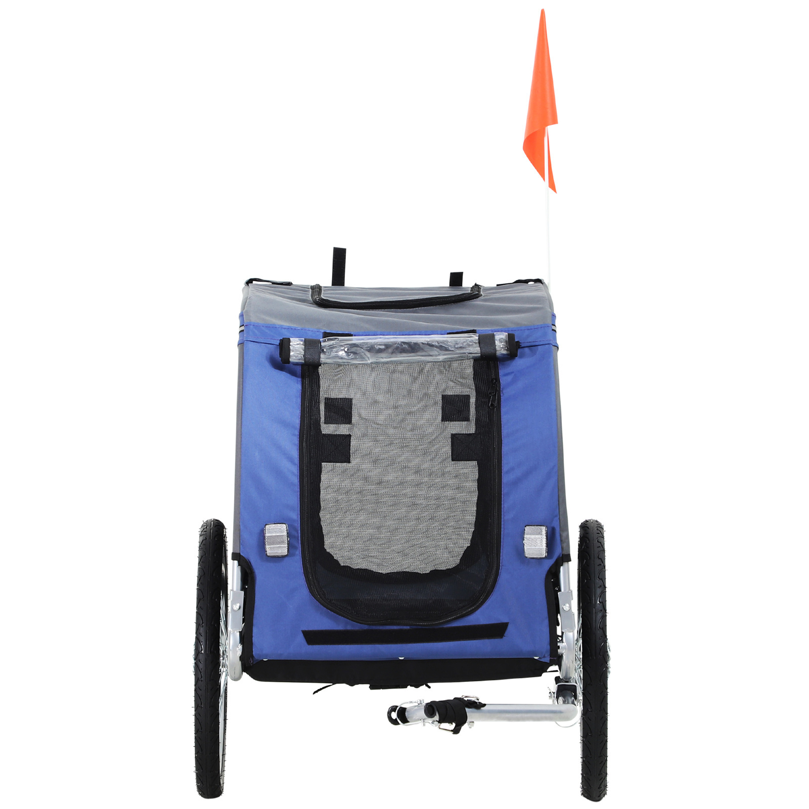 Paws Hondentrailer fietskar blauw 130 x 73 x 94cm