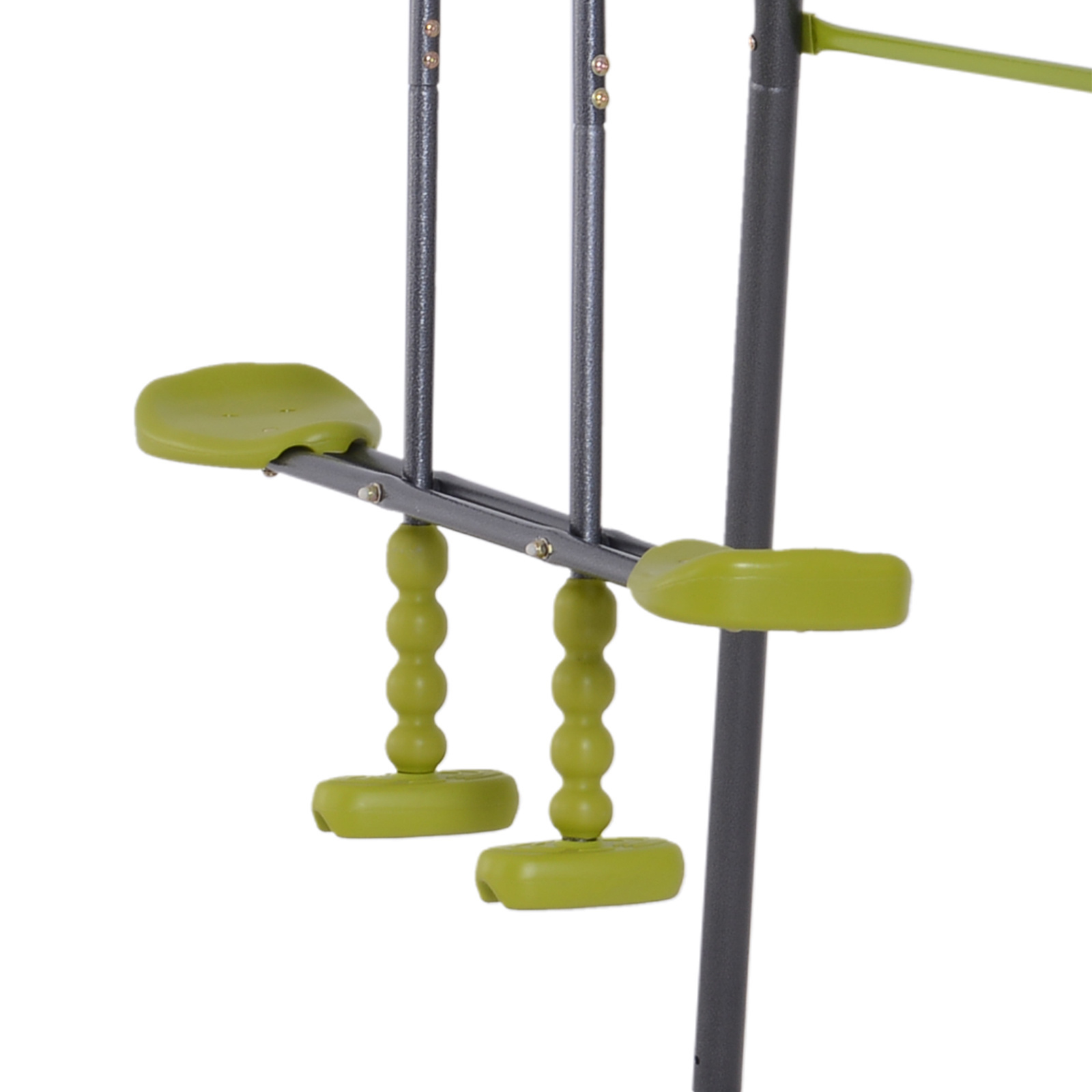 HOMdotCOM Dubbele schommelset met wip