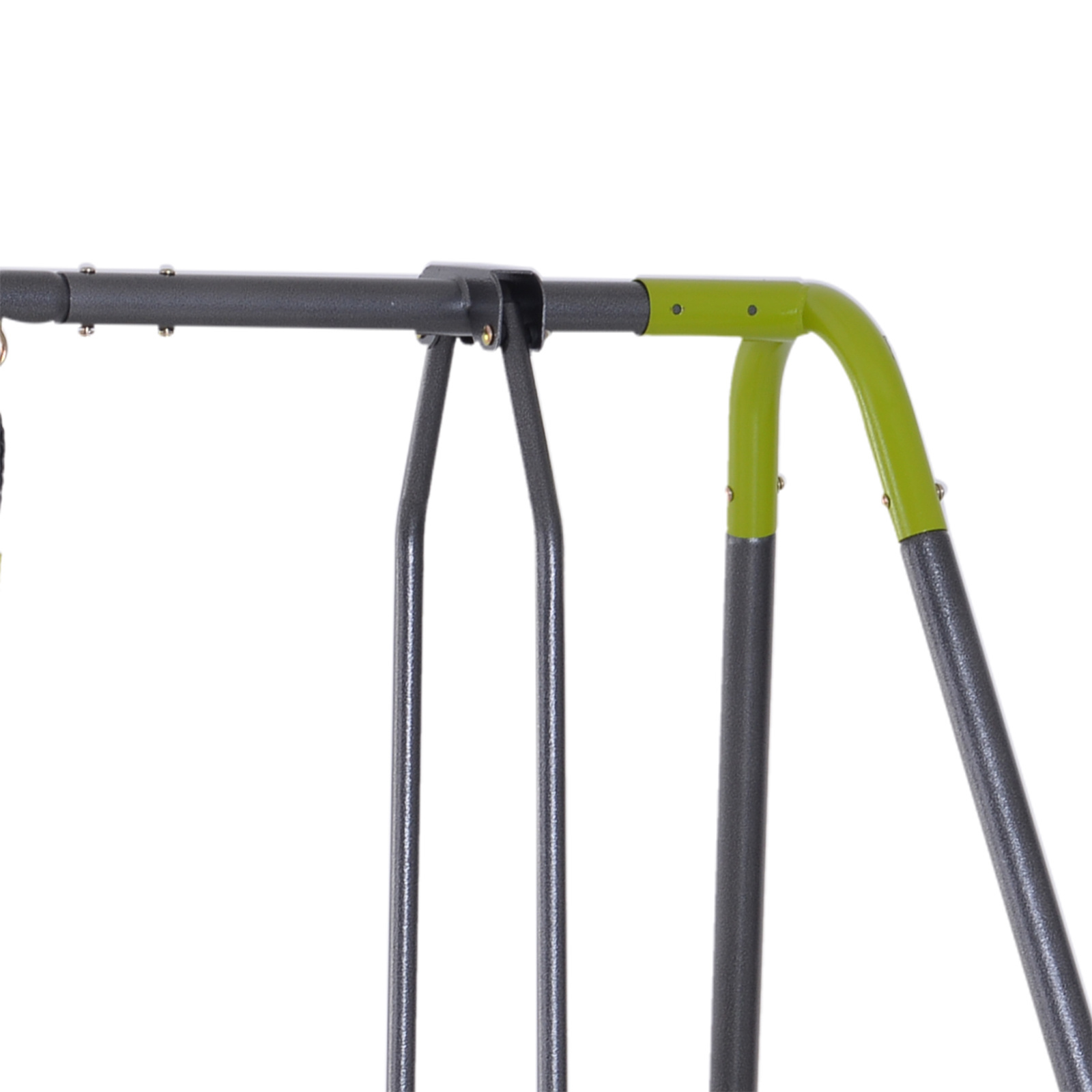 HOMdotCOM Dubbele schommelset met wip