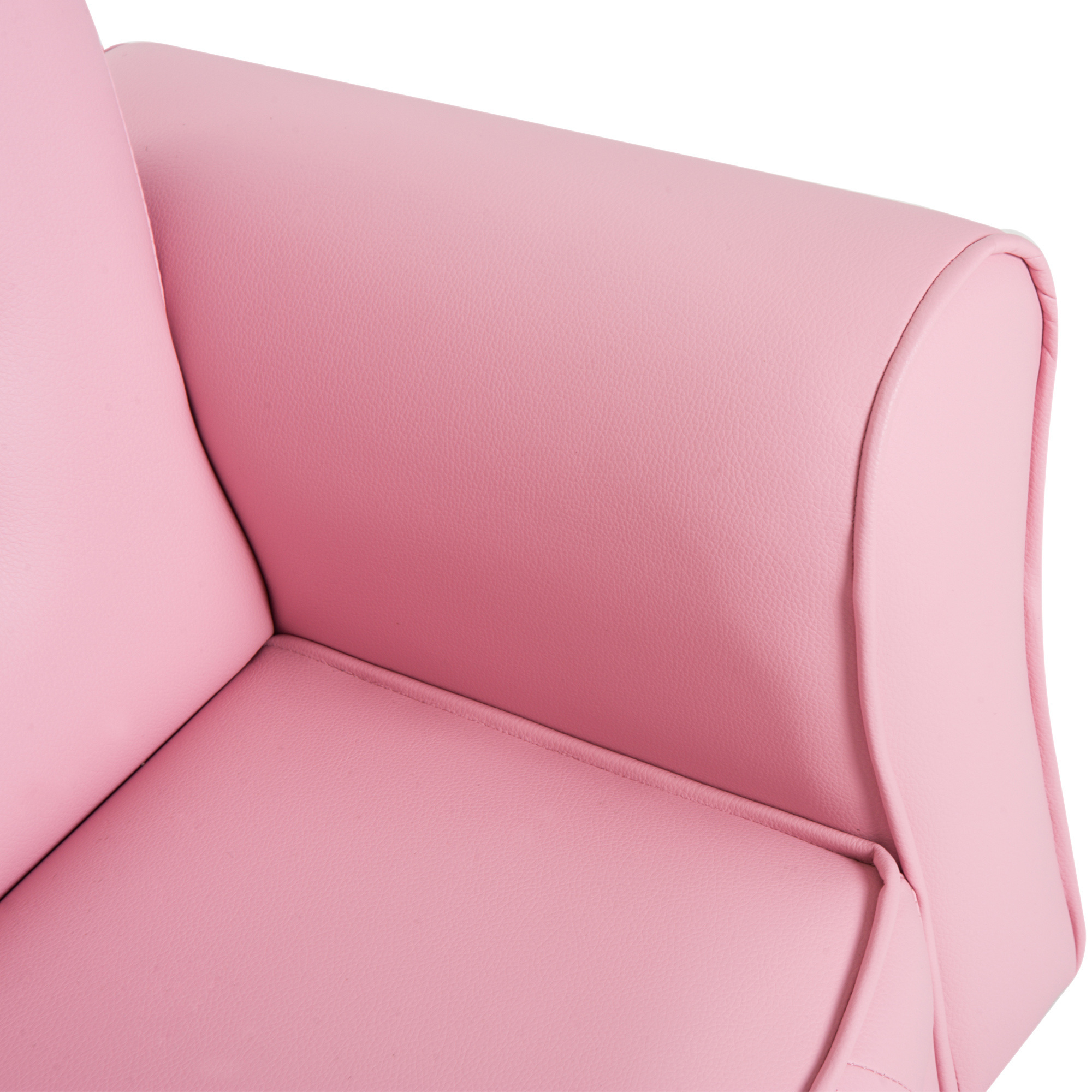 HOMdotCOM Kinderbank Princess Minisofa hartvormig roze
