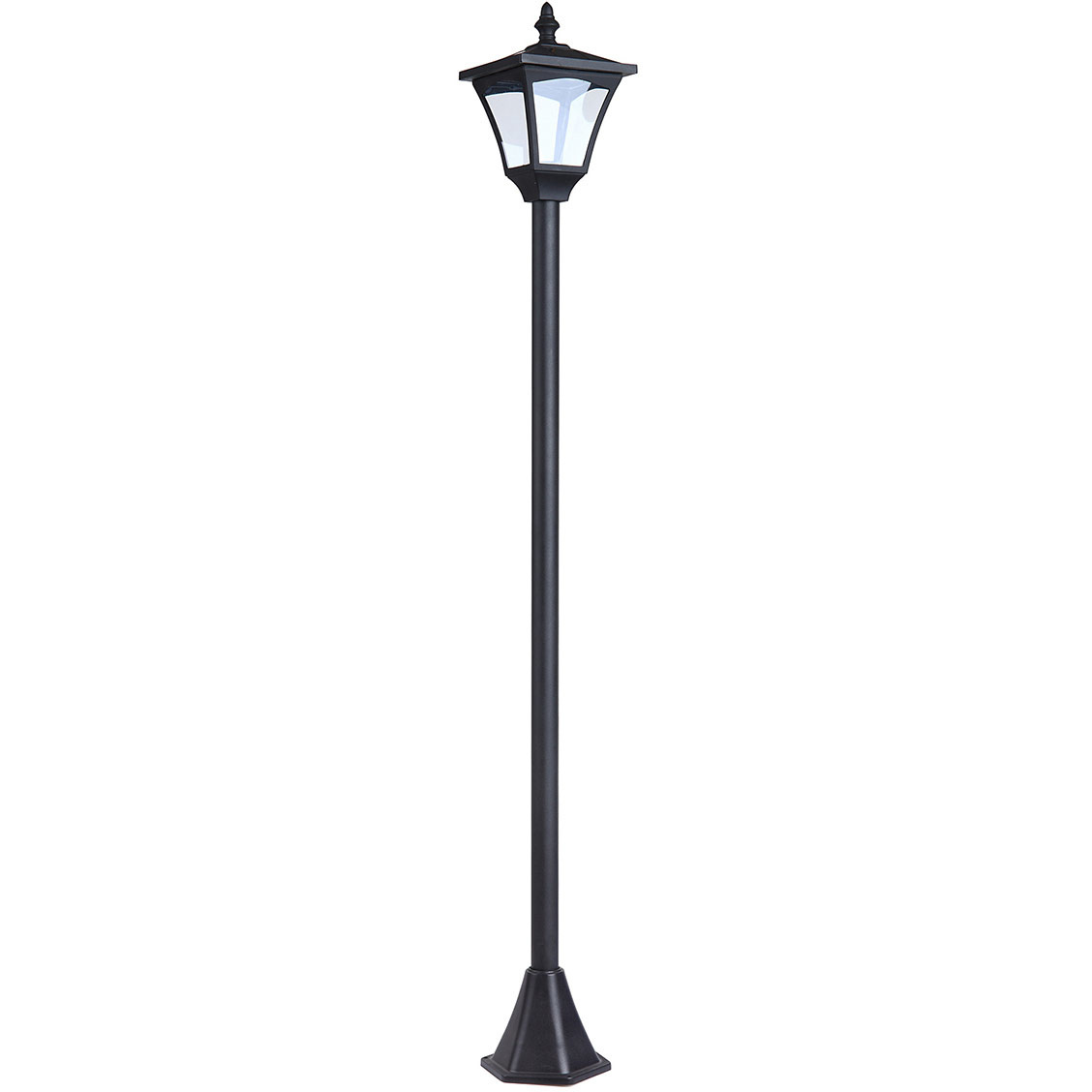 Sunny Solar tuinlantaarn 10lumen zwart 120cm