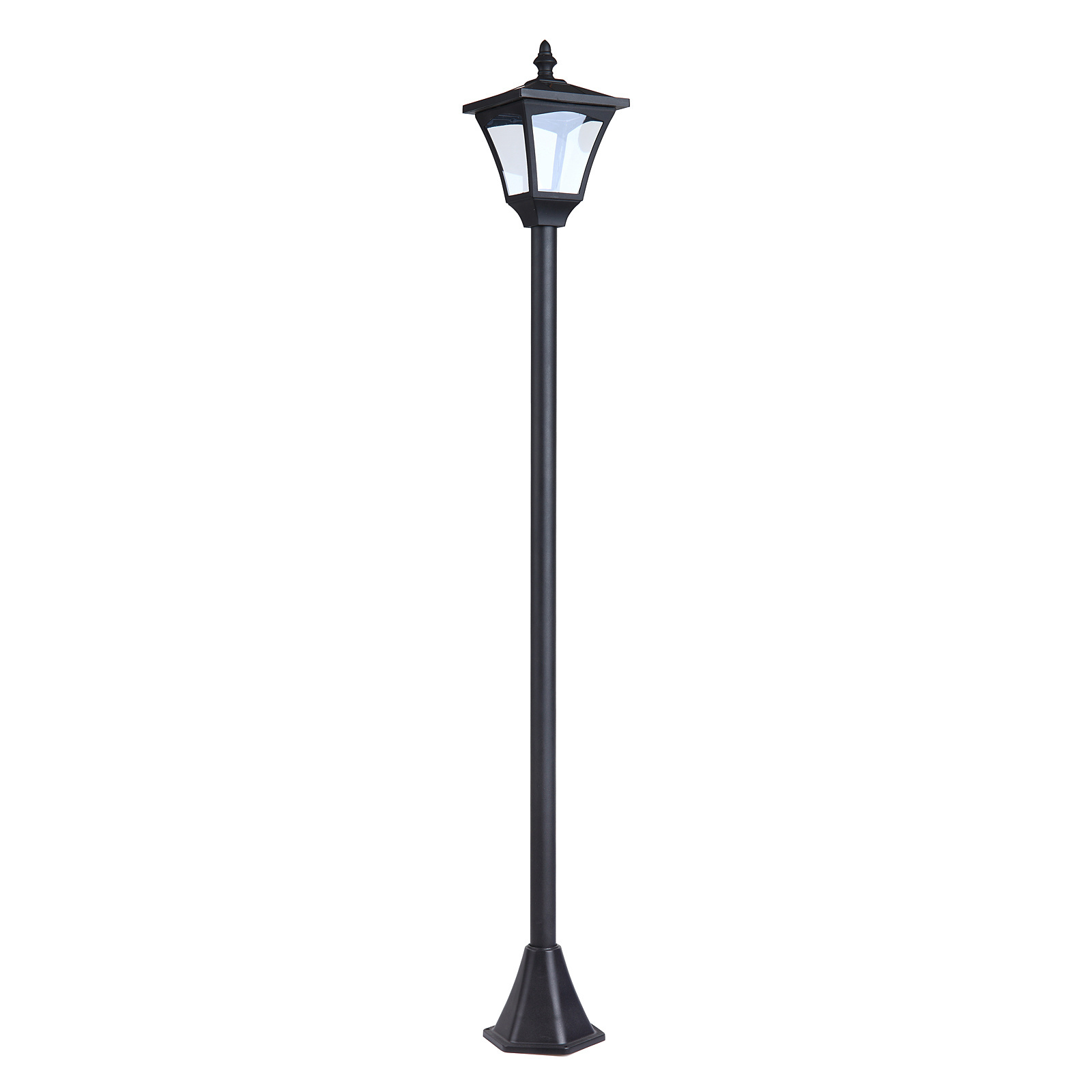 Sunny Solar tuinlantaarn 10lumen zwart 120cm