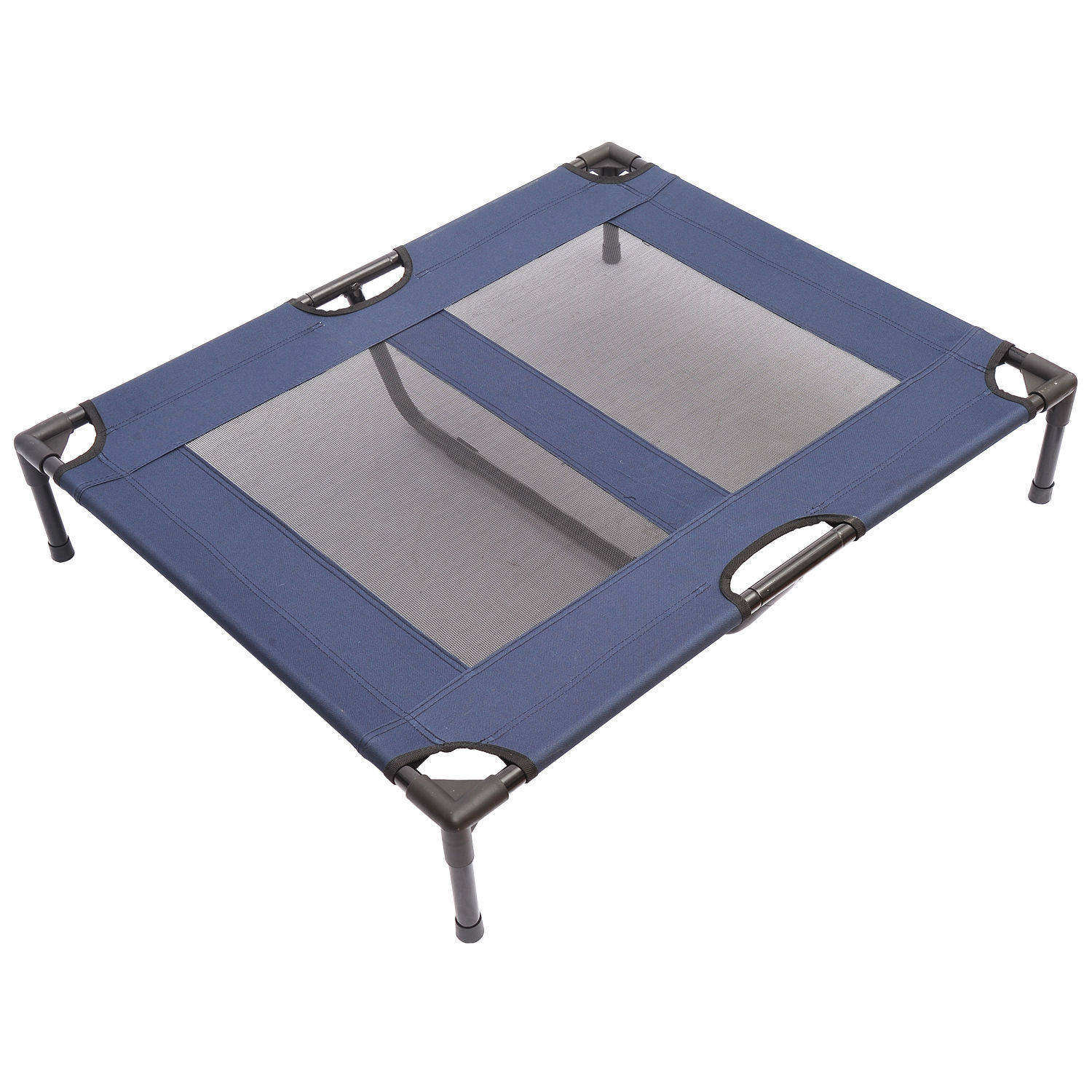 Paws Honden- en katten slaapbed blauw 92 x 76 x 18 cm