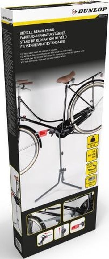 Fietsreparatiestandaard 90-105 cm - 20 kg - Metaal