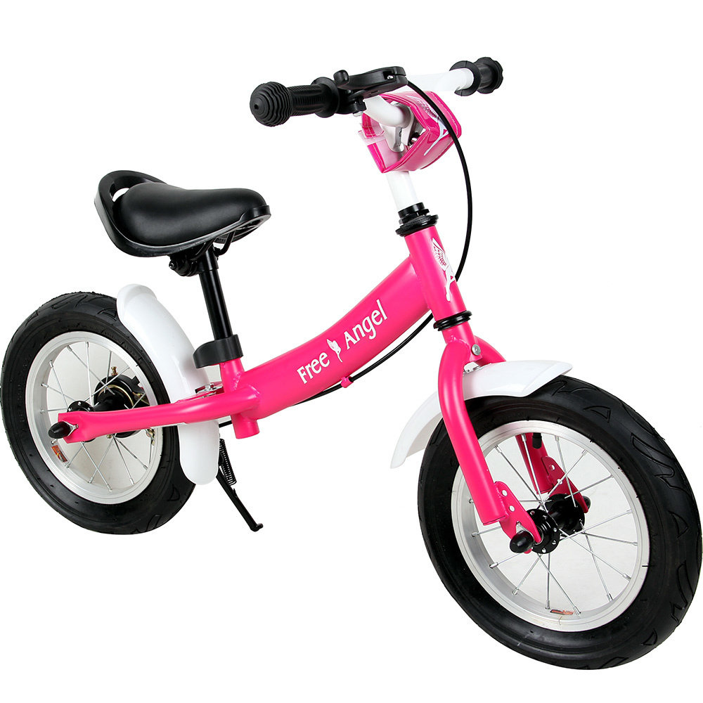 Spielwerk Meisjes Loopfiets Engel roze - ca 85x50 cm