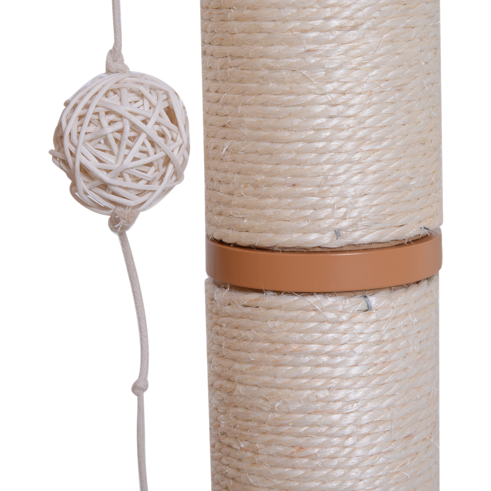 Paws Krabpaal toren | St Paul’s Cat-hedral | hout/sisal | 60 x 40 x 120 cm