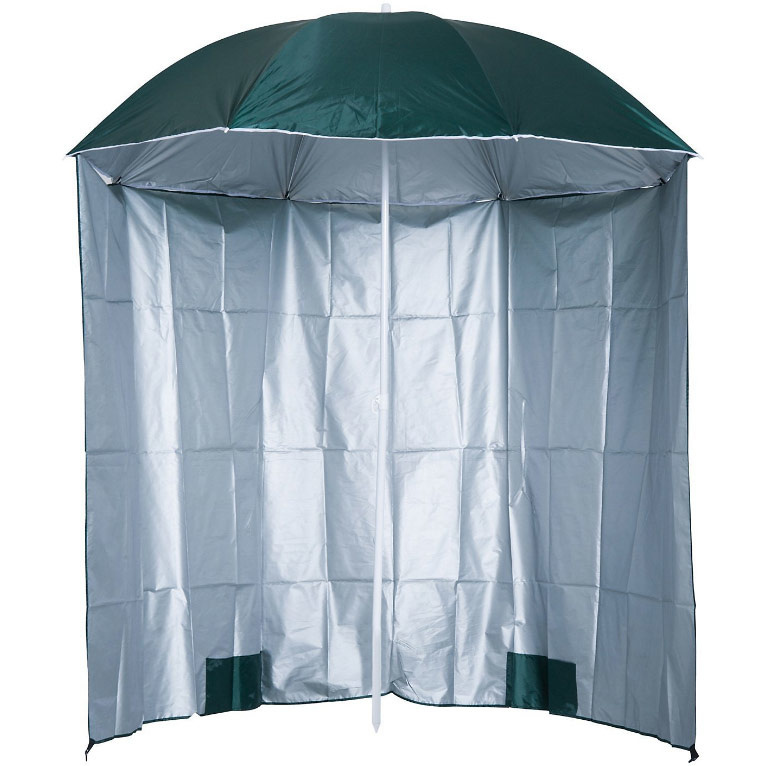 Outsunny Parasol met zijwanden groen 2,2 x 2,2m