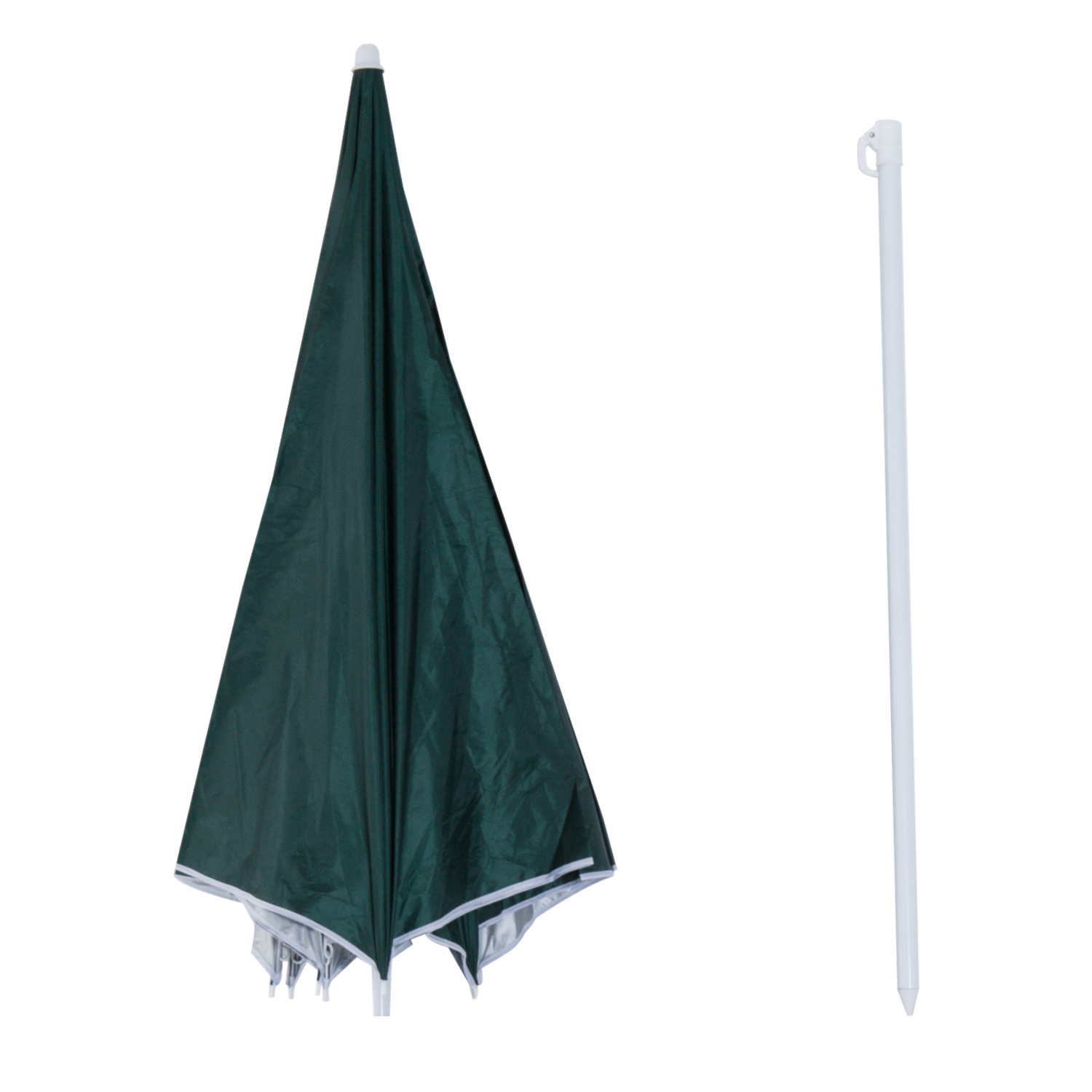 Sunny Parasol met zijwanden groen 2,2 x 2,2m