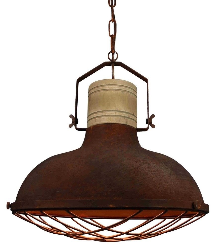 Brilliant EMMA Hanglamp E27 Roest