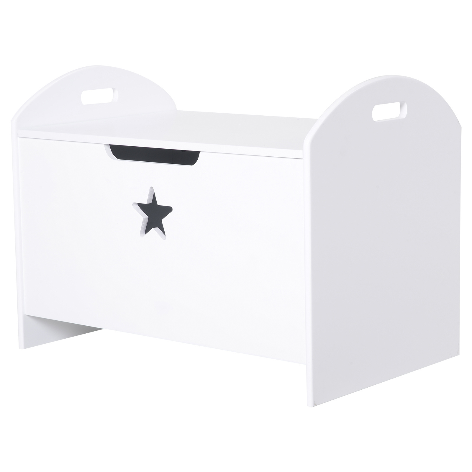 HOMdotCOM Kinderopbergdoos, wit