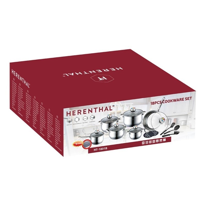 Herenthal - Complete 18-delige Pannenset