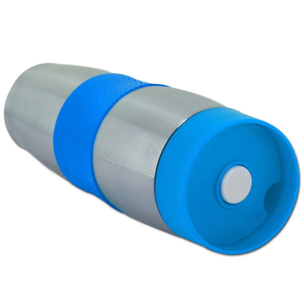 Cenocco Roestvrijstalen vacuüm reisbeker Blauw - 380ML