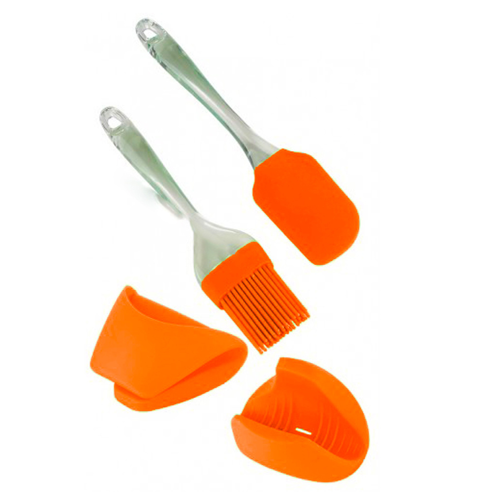 Euro Lady 4-Delig Bakgereedschap Oranje