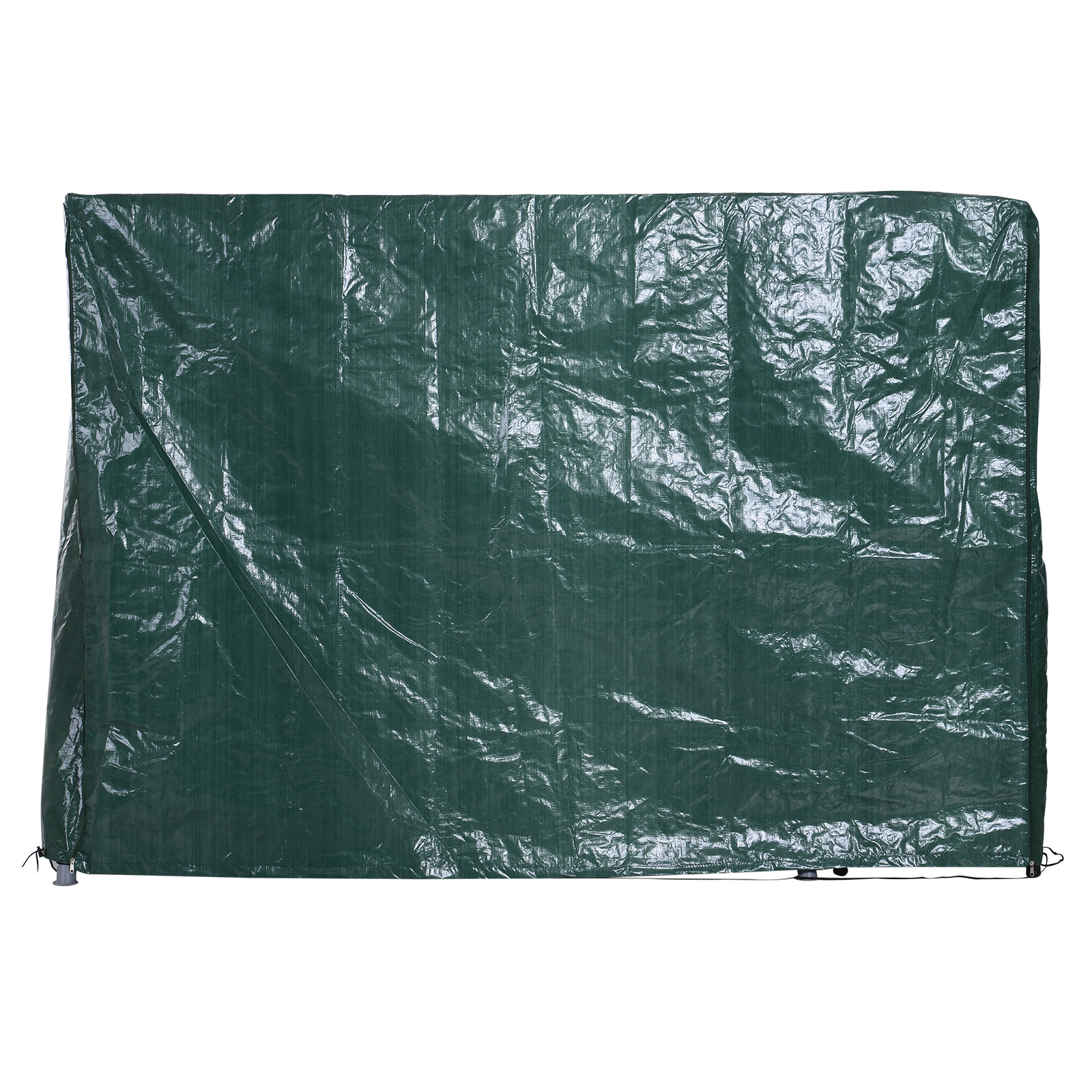 Sunny Tuinmeubel Beschermhoes waterdichte hoes UV-bescherming rechthoekig Groen 215 x 155 x 150 cm