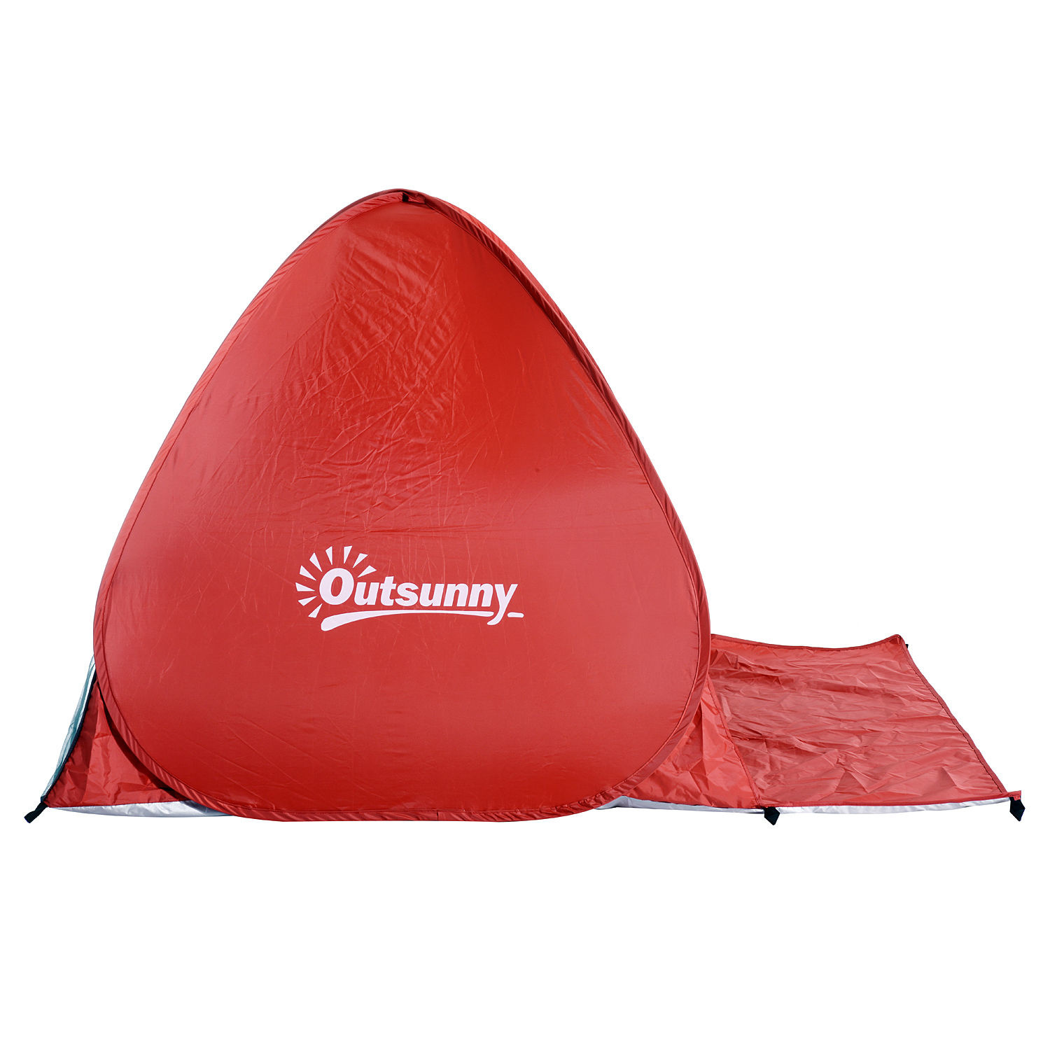 Sunny Pop Up strandtent automatisch 2-pers rood 150 x 200 x 115 cm