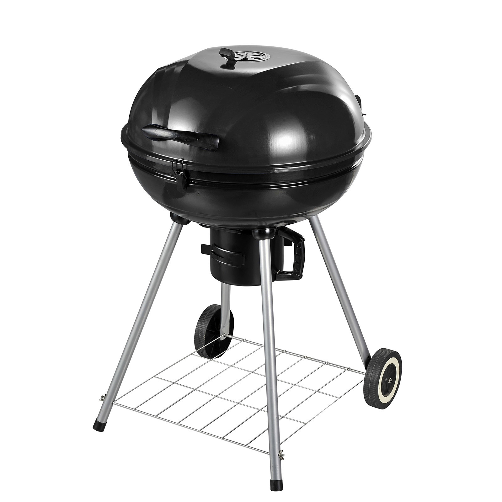Sunny BBQ rond met as-vanger metaal zwart Ø 57 x 94 cm