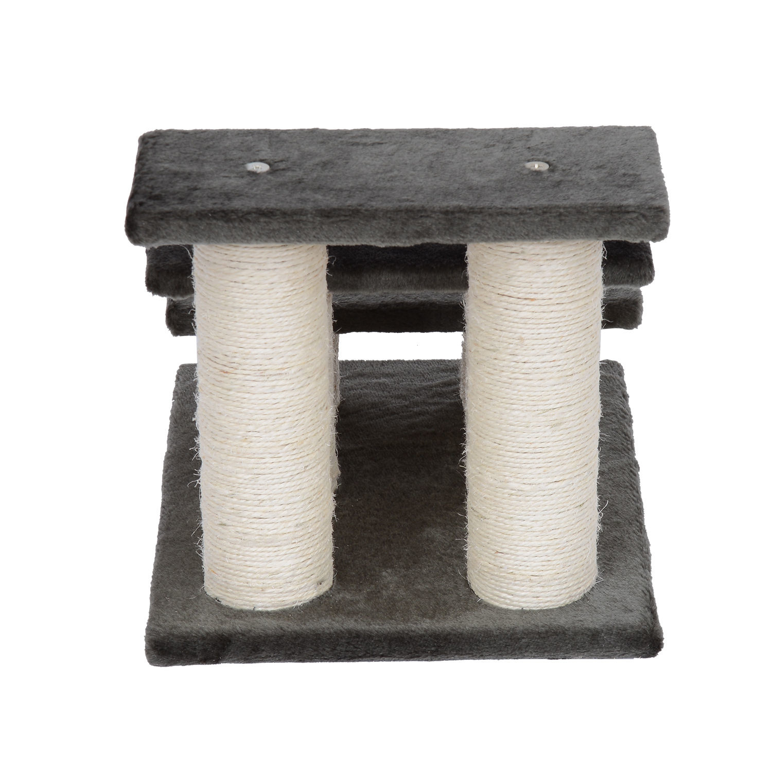 Paws Huisdier trapje met 3 treden grijs 45 x 35 x 34cm