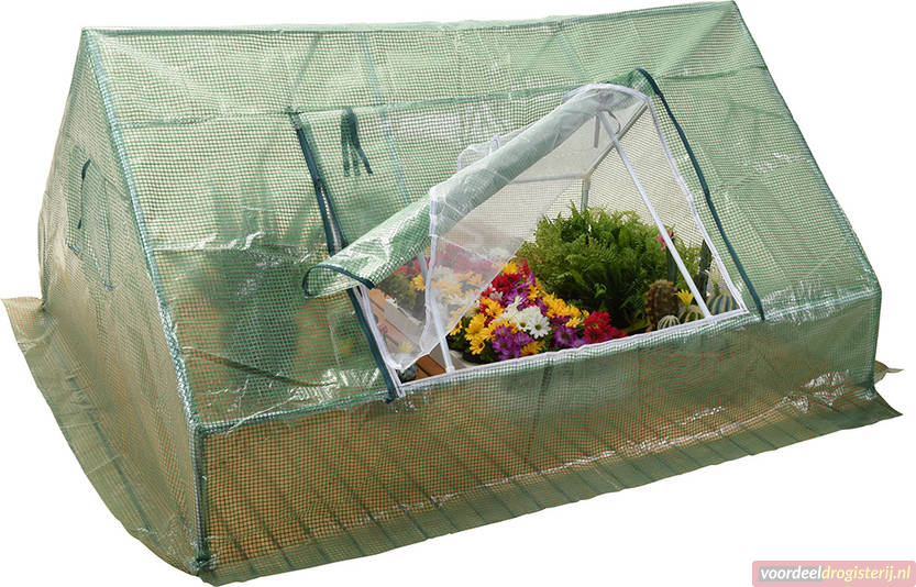 Pro Garden kweekkast 180 x 142 x 93 cm INCLUSIEF kweekpotten