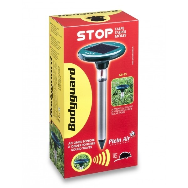 Plein Air ultrasone mollenverjager 400-1000 Hz - 625m²