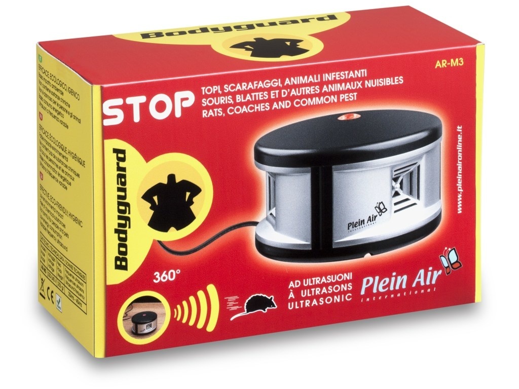 Plein Air Ultrasone niet schadelijke ongedierte verjager 360° - 20-45 kHz - 200m²