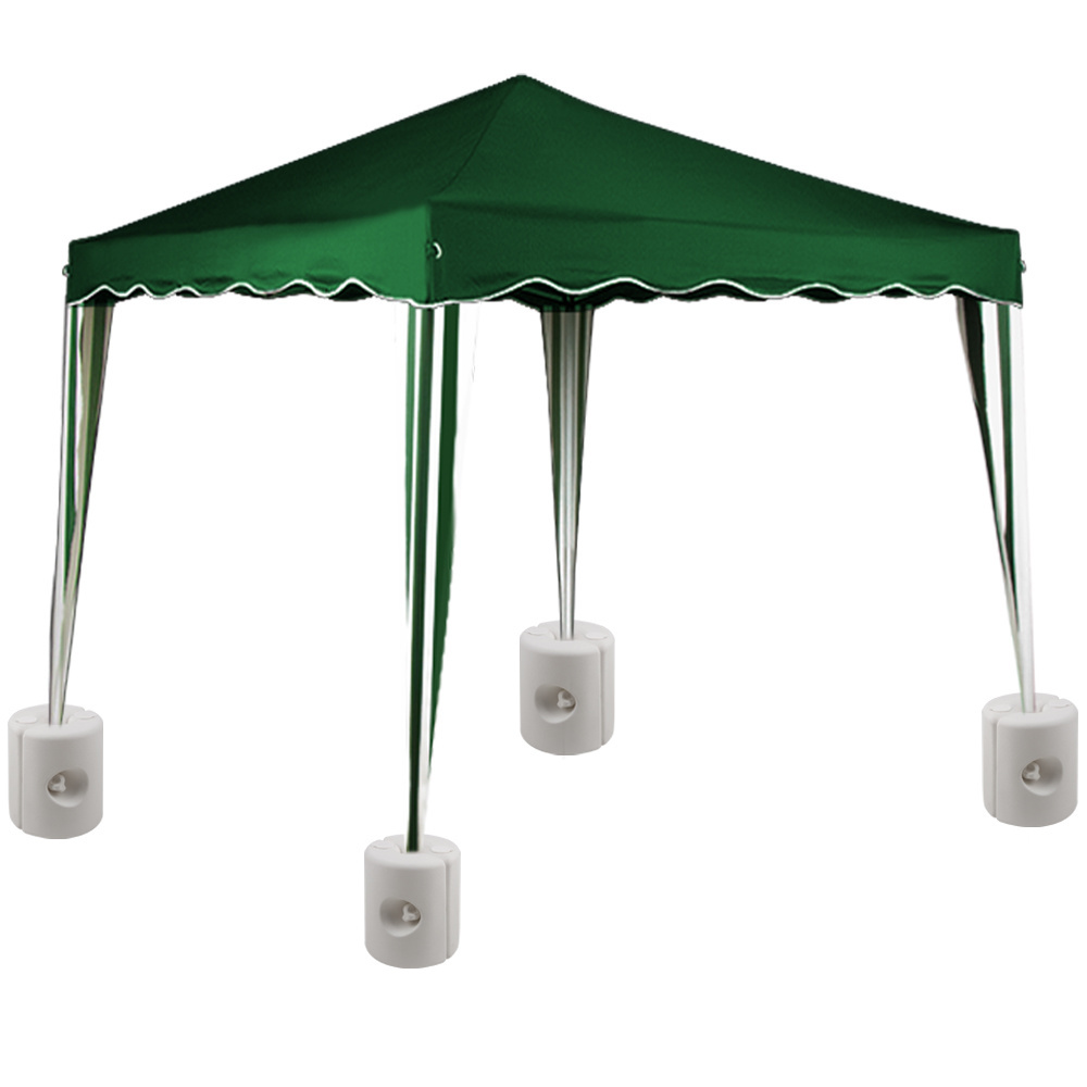 Casaria Paviljoen Stand Bescherming Set van 4 Wit