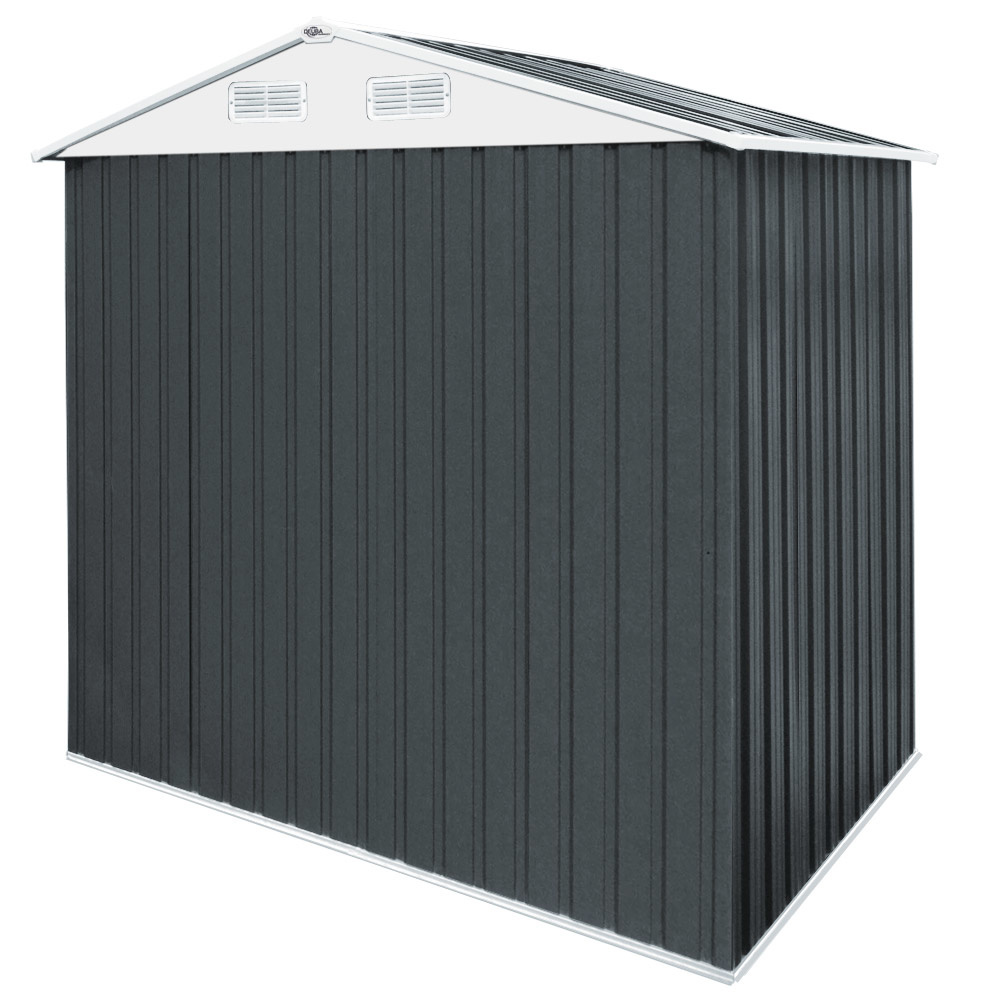 Deuba Tuinhuis antraciet metaal 210x132x186cm