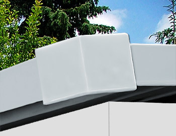 Deuba Tuinhuis antraciet metaal 210x132x186cm