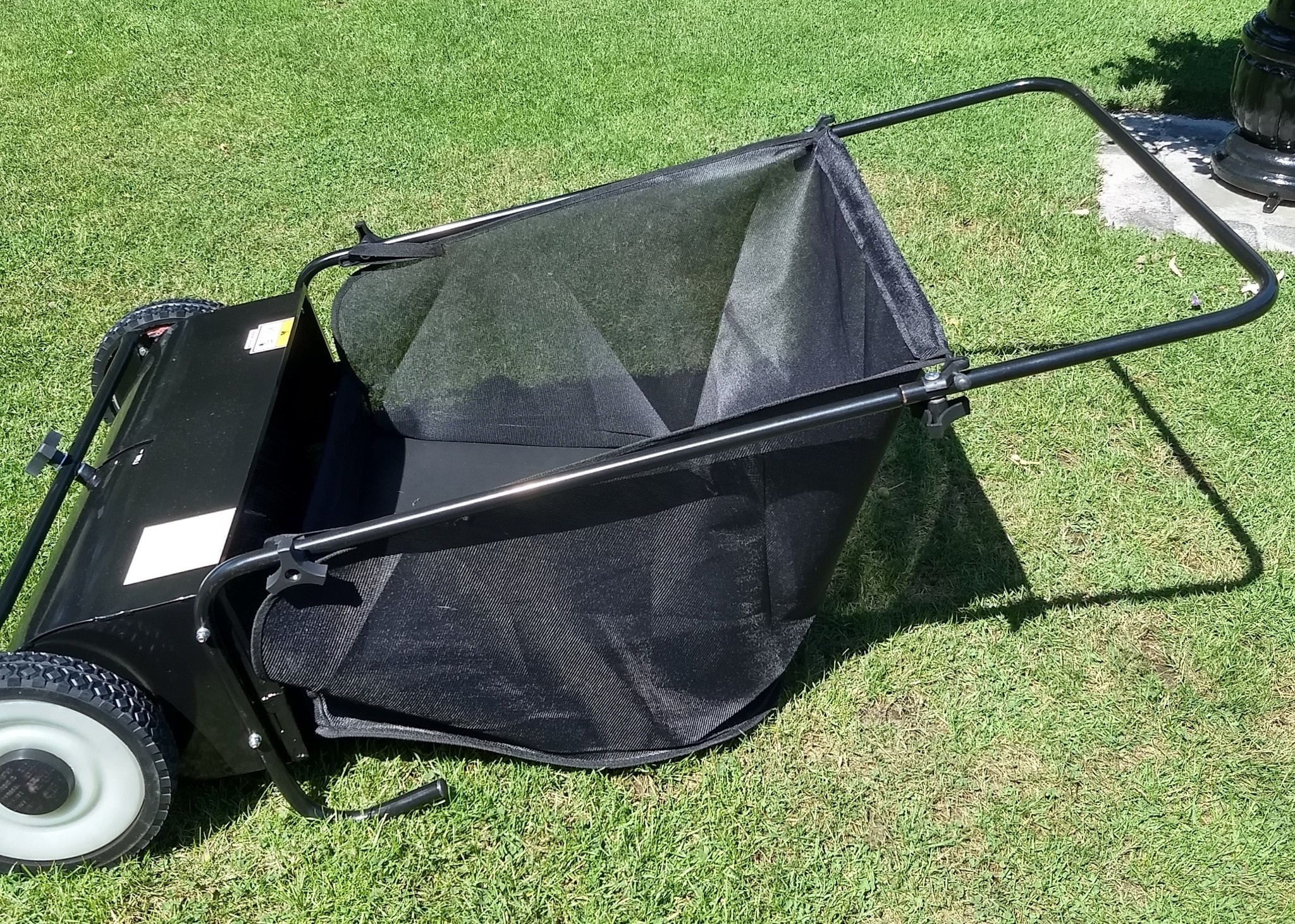 Turfmaster Veegmachine met Opraapborstel duw | 1200 m² | 66 cm | 190 Liter | sw26pre