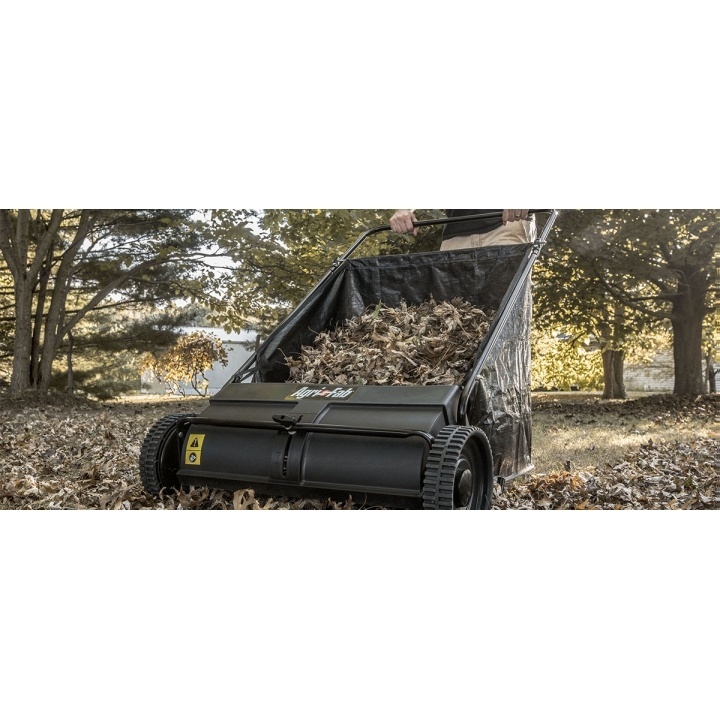 Turfmaster Veegmachine met Opraapborstel duw | 1200 m² | 66 cm | 190 Liter | sw26pre