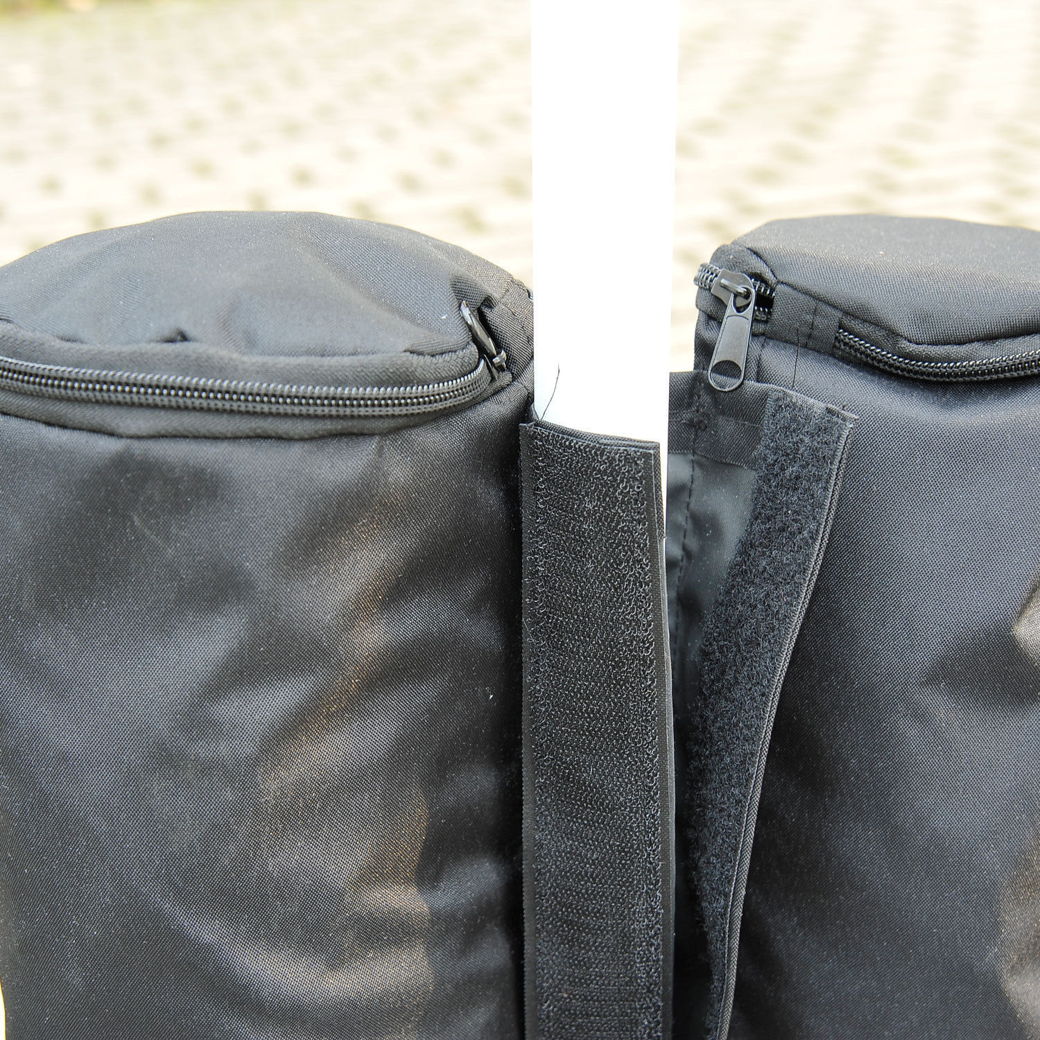 Sunny Standaard met gewicht voor partytent 4 stuks zwart