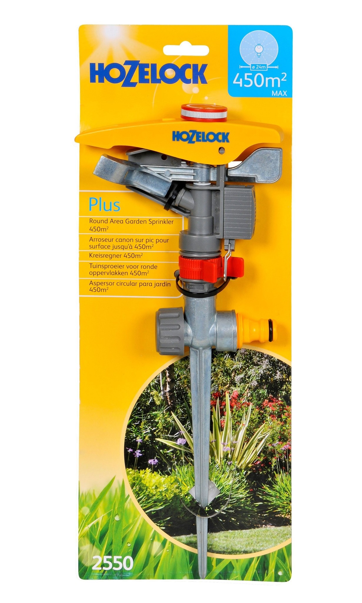 Hozelock Pulsatorsproeier 450m² - 65° tot 360°