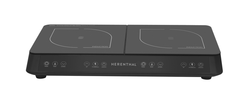 Herenthal Inductiekookplaat - 2 Pits - Vrijstaand