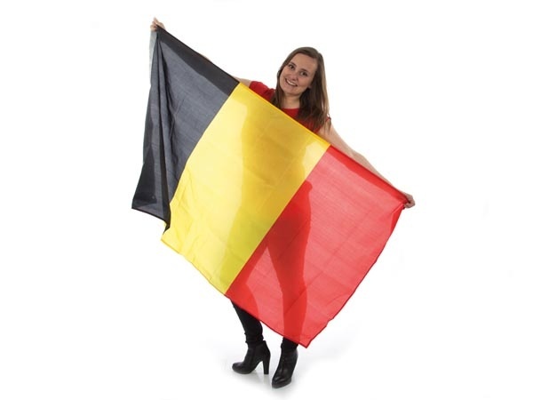 Deuba telescopische vlaggenmast 630cm België vlag - incl. Belgische Vlag - 90x150cm