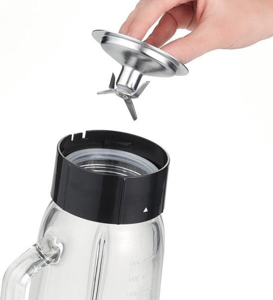 Severin Blender - 1 Liter - 500 Watt - met Maatbekertje - Pulse knop - Geschikt voor ijs