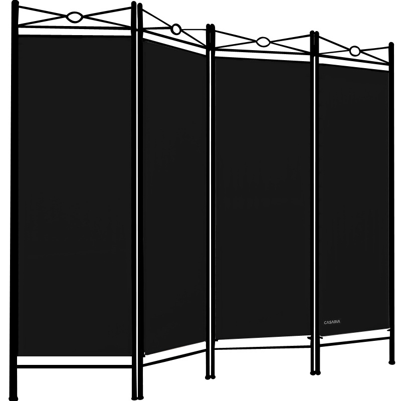 Deuba kamerscherm - zwart - 180 x163cm - Polyester